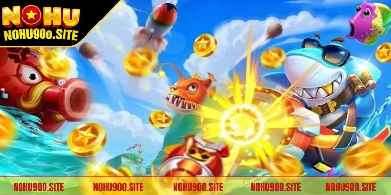 FC Bắn Cá - Sảnh Game Chất Lượng Không Nên Bỏ Qua 2 Anh em có thể ăn các loại cá nhỏ để tăng tốc để vượt qua đối thủ