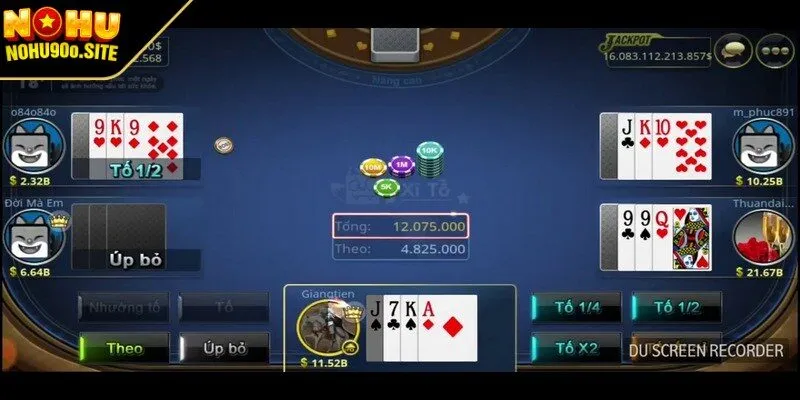 Xì Tố Nohu90 - Game Giải Trí Quen Thuộc Với Người Chơi 1 Xì tố Nohu90 được biết đến với tên gọi là poker quen thuộc